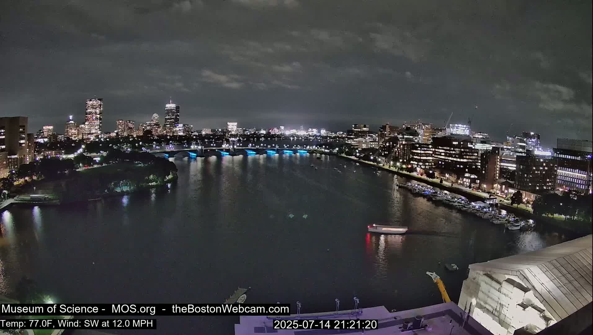 Boston Sky Live Cam - Boston, Massachusetts, USA
