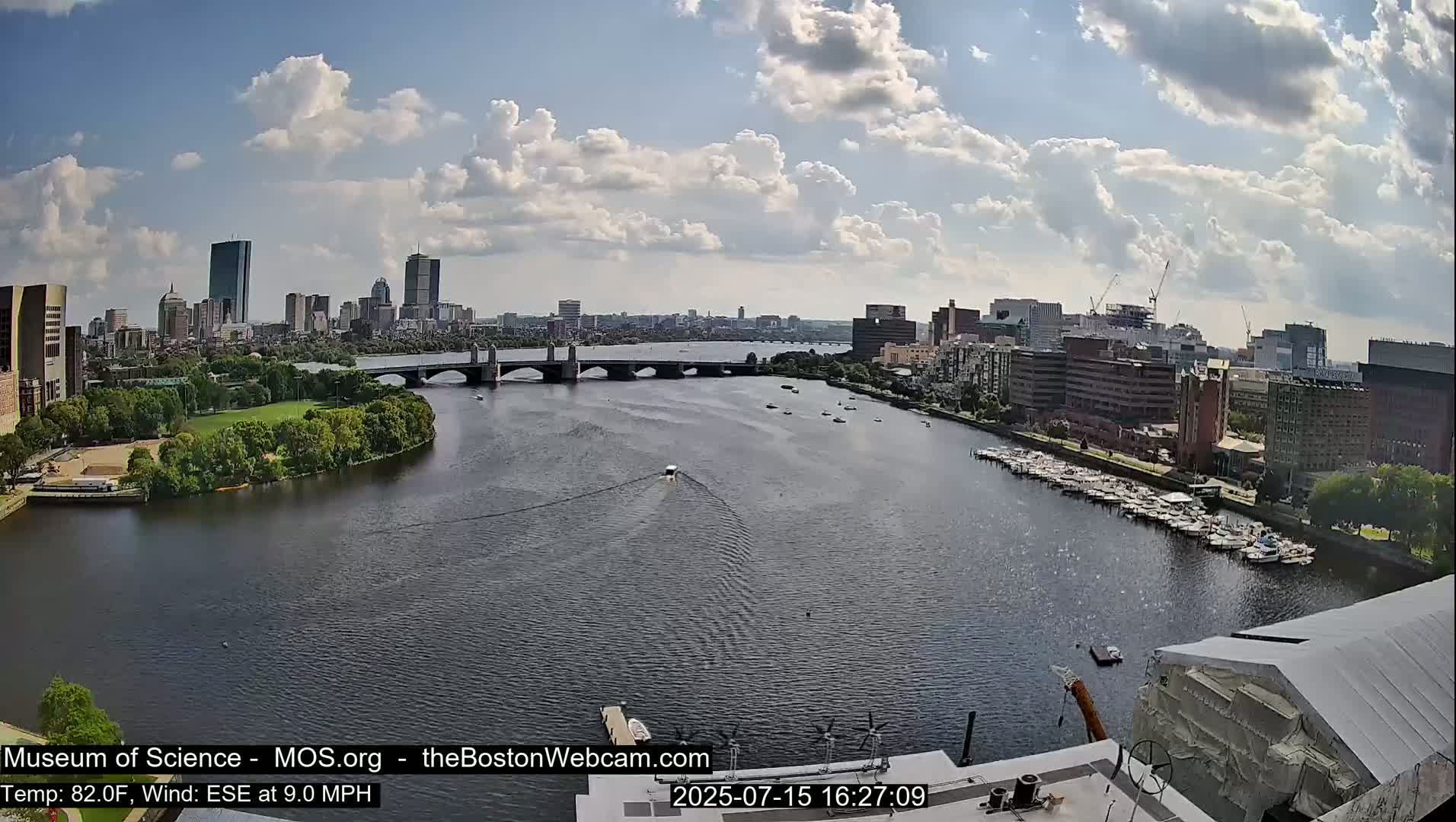 Boston Sky Live Cam - Boston, Massachusetts, USA