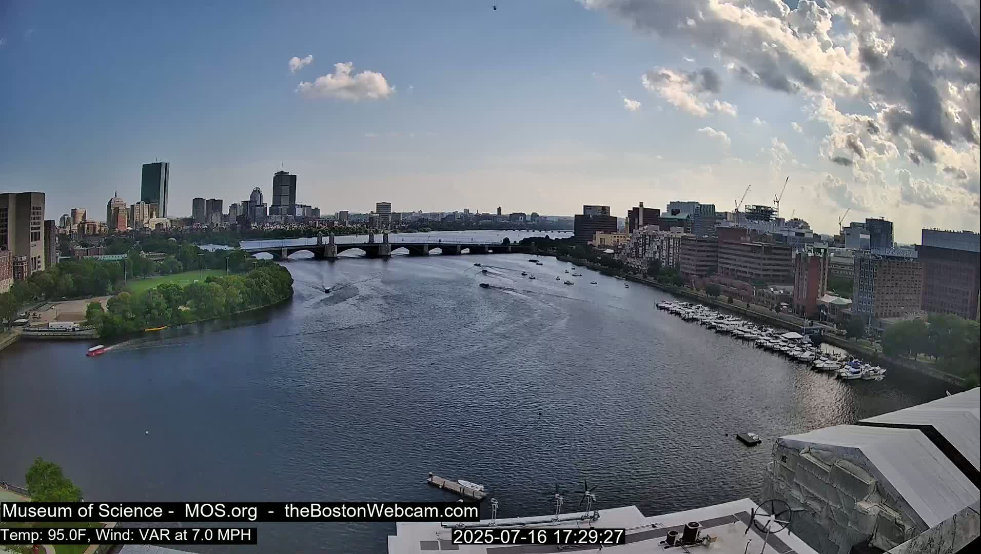 Boston Sky Live Cam - Boston, Massachusetts, USA