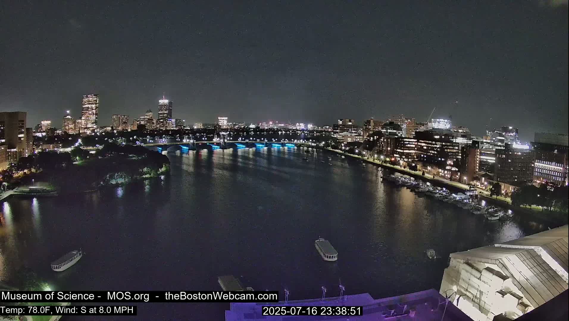 Boston Sky Live Cam - Boston, Massachusetts, USA