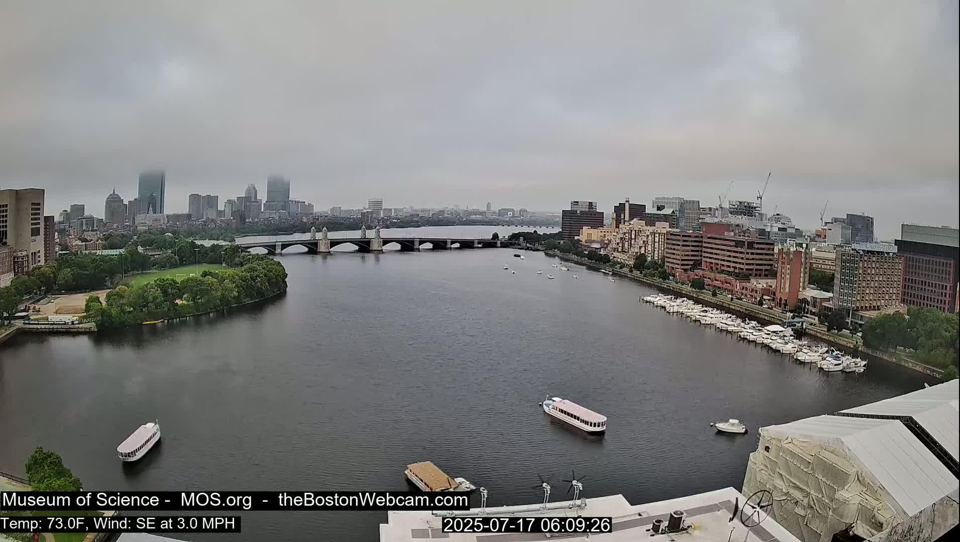 Boston Sky Live Cam - Boston, Massachusetts, USA