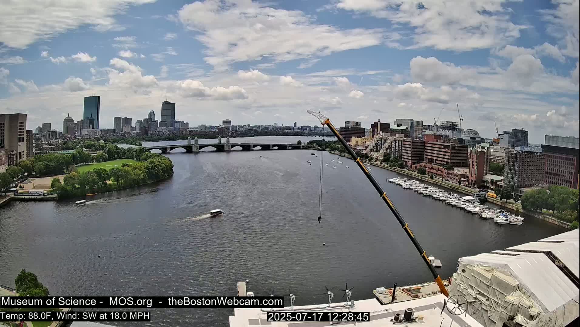 Boston Sky Live Cam - Boston, Massachusetts, USA