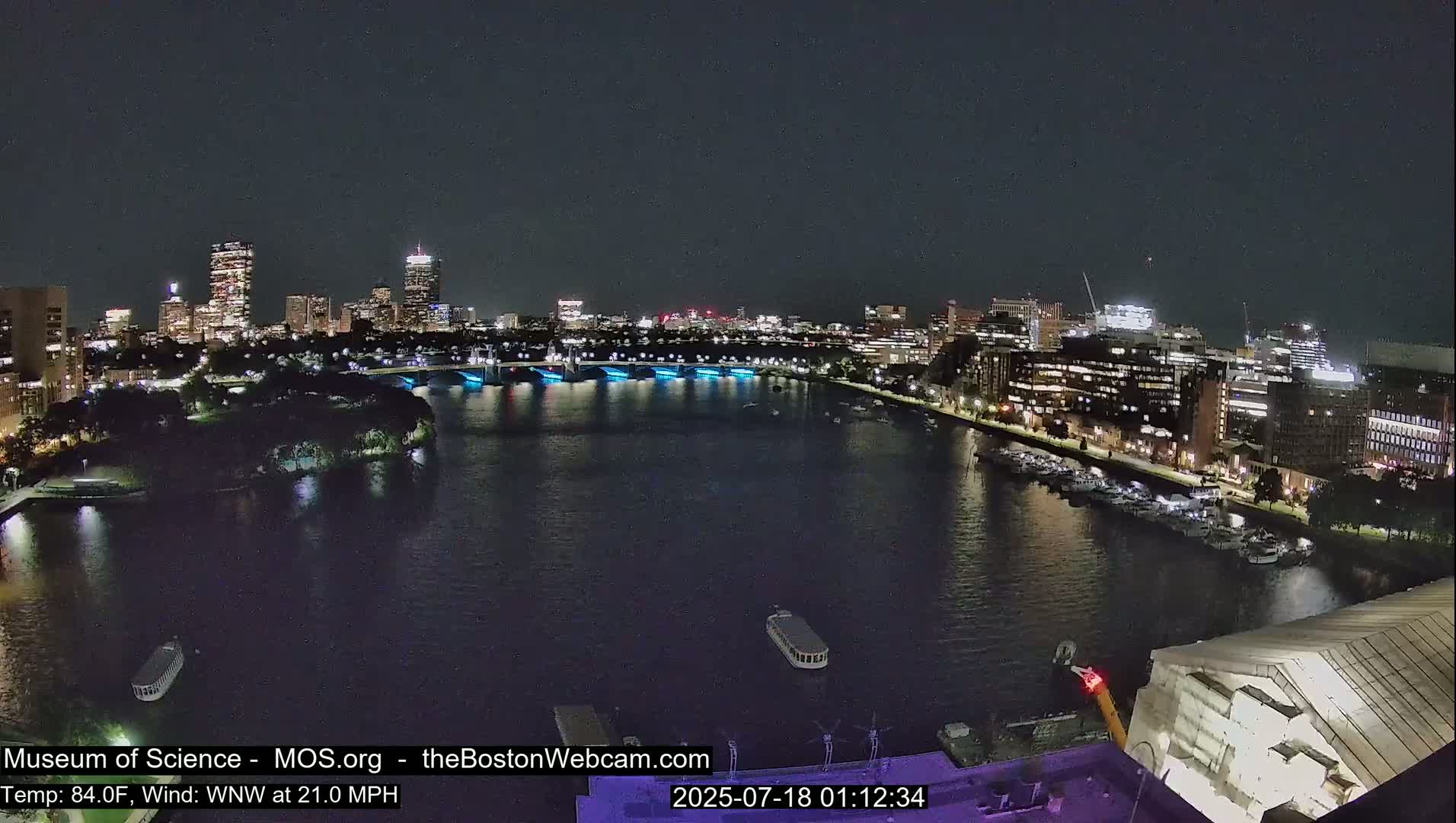 Boston Sky Live Cam - Boston, Massachusetts, USA