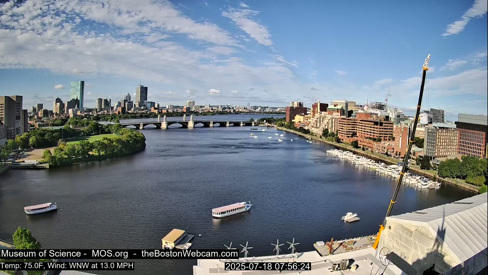 Boston Sky Live Cam - Boston, Massachusetts, USA