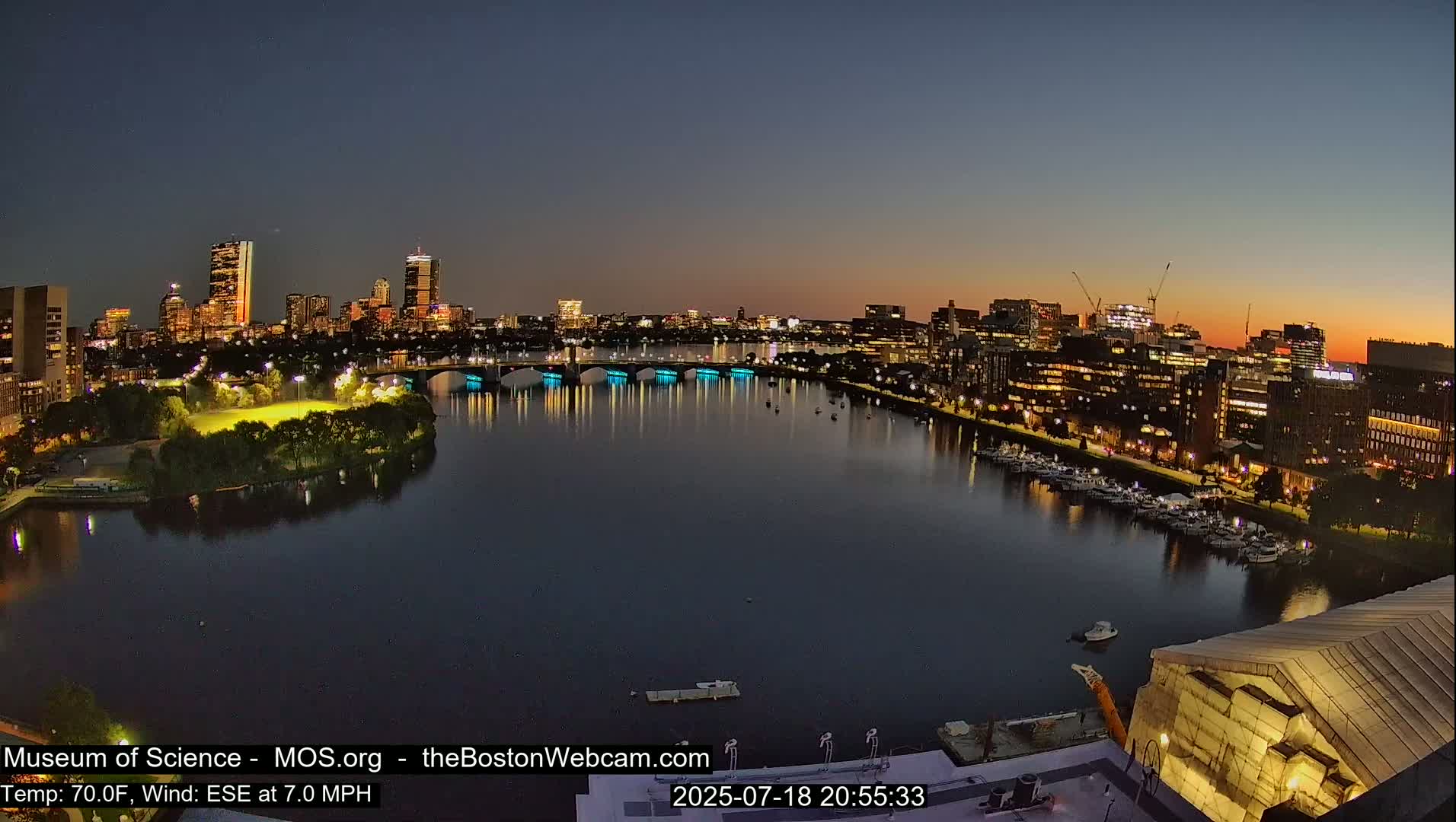 Boston Sky Live Cam - Boston, Massachusetts, USA
