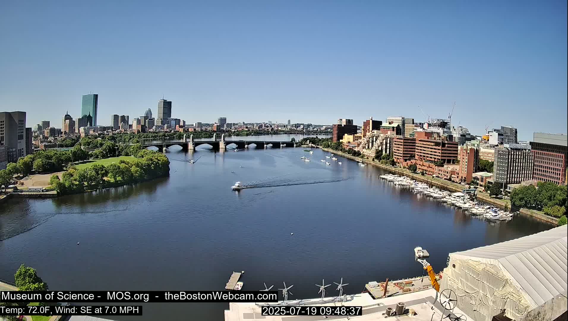 Boston Sky Live Cam - Boston, Massachusetts, USA