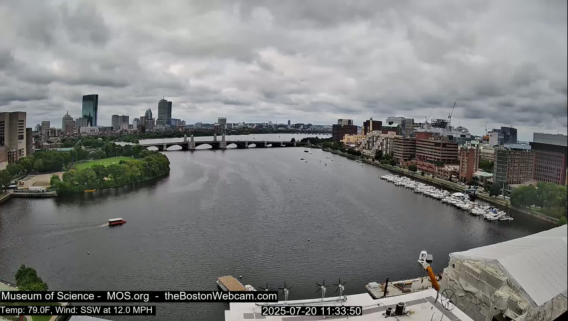 Boston Sky Live Cam - Boston, Massachusetts, USA