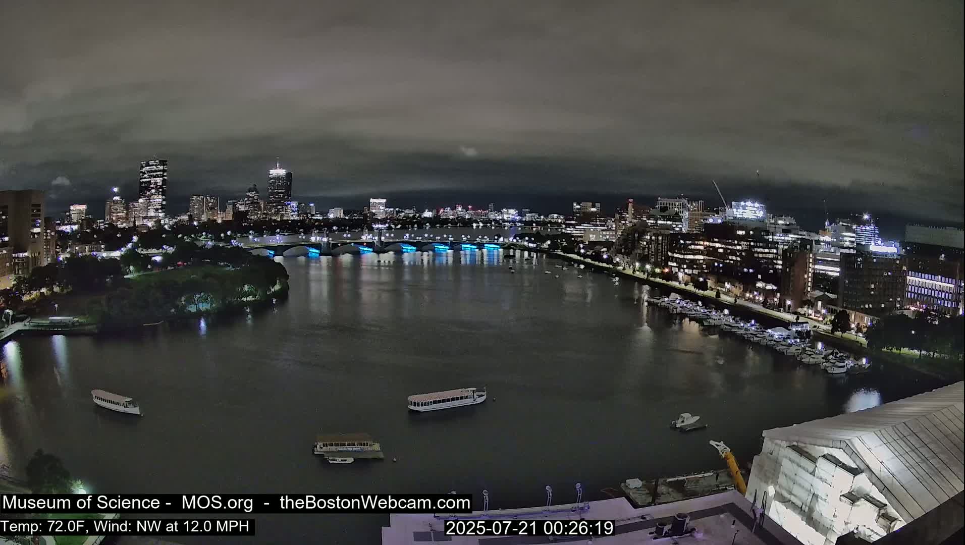 Boston Sky Live Cam - Boston, Massachusetts, USA