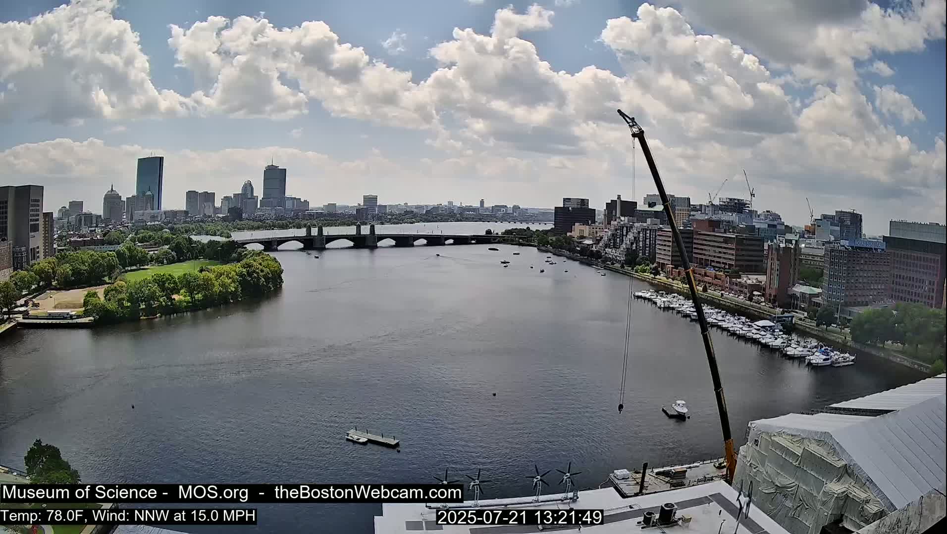 Boston Sky Live Cam - Boston, Massachusetts, USA
