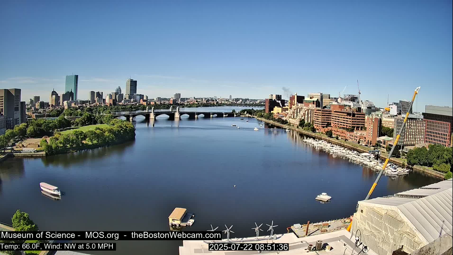 Boston Sky Live Cam - Boston, Massachusetts, USA