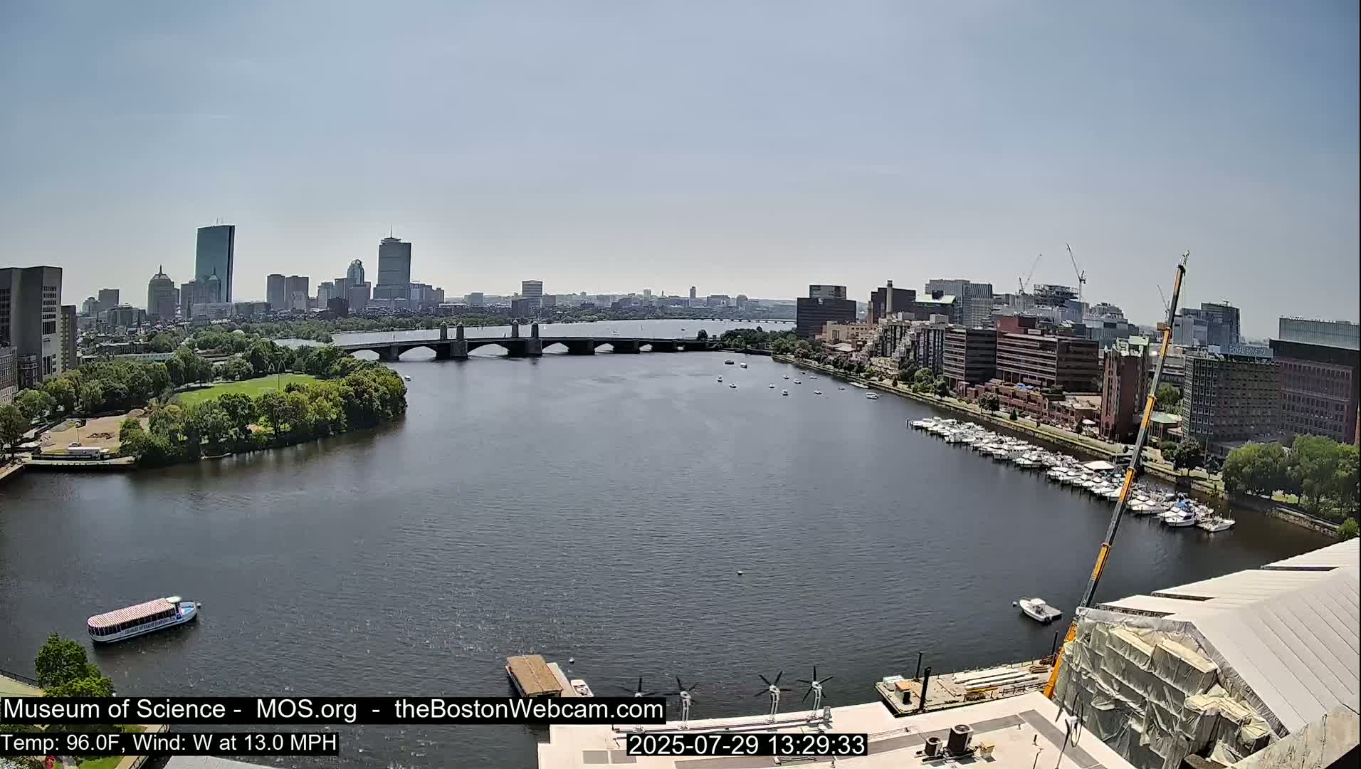 Boston Sky Live Cam - Boston, Massachusetts, USA