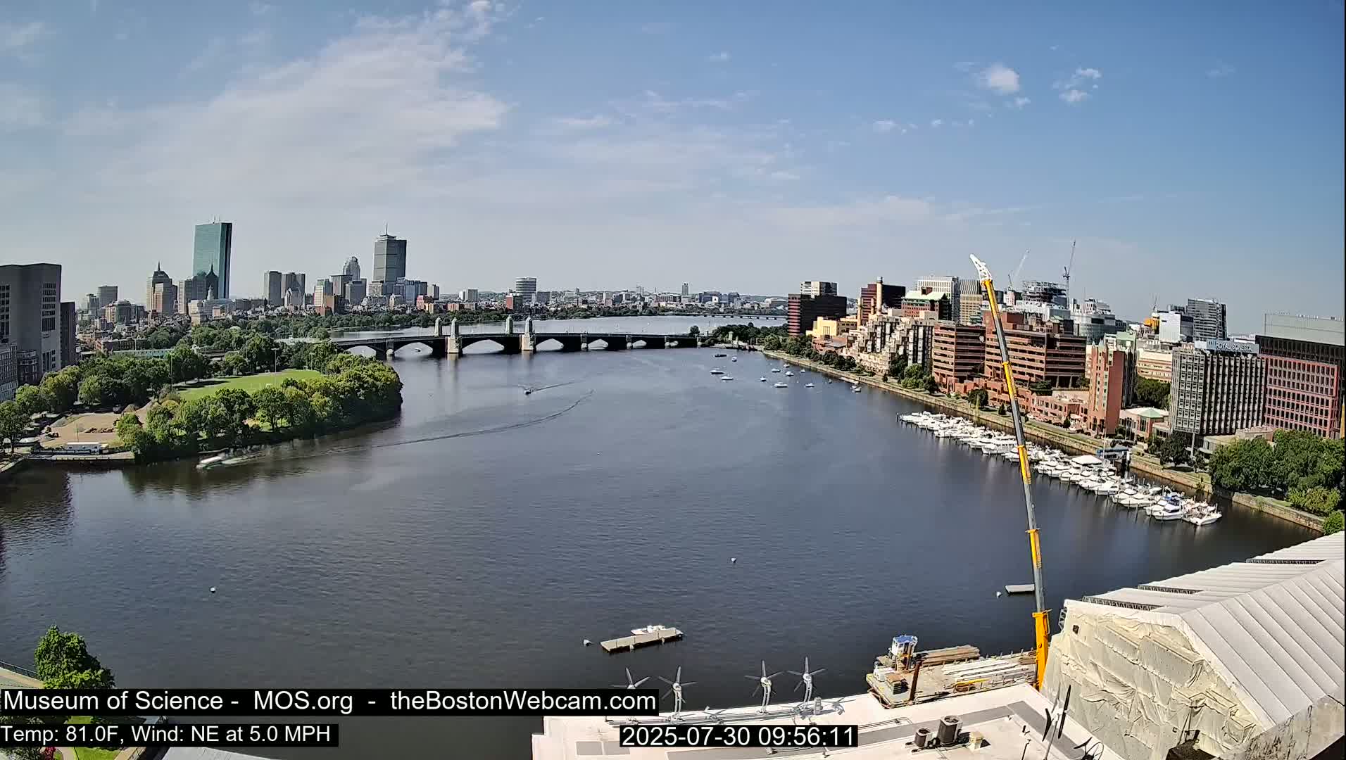 Boston Sky Live Cam - Boston, Massachusetts, USA