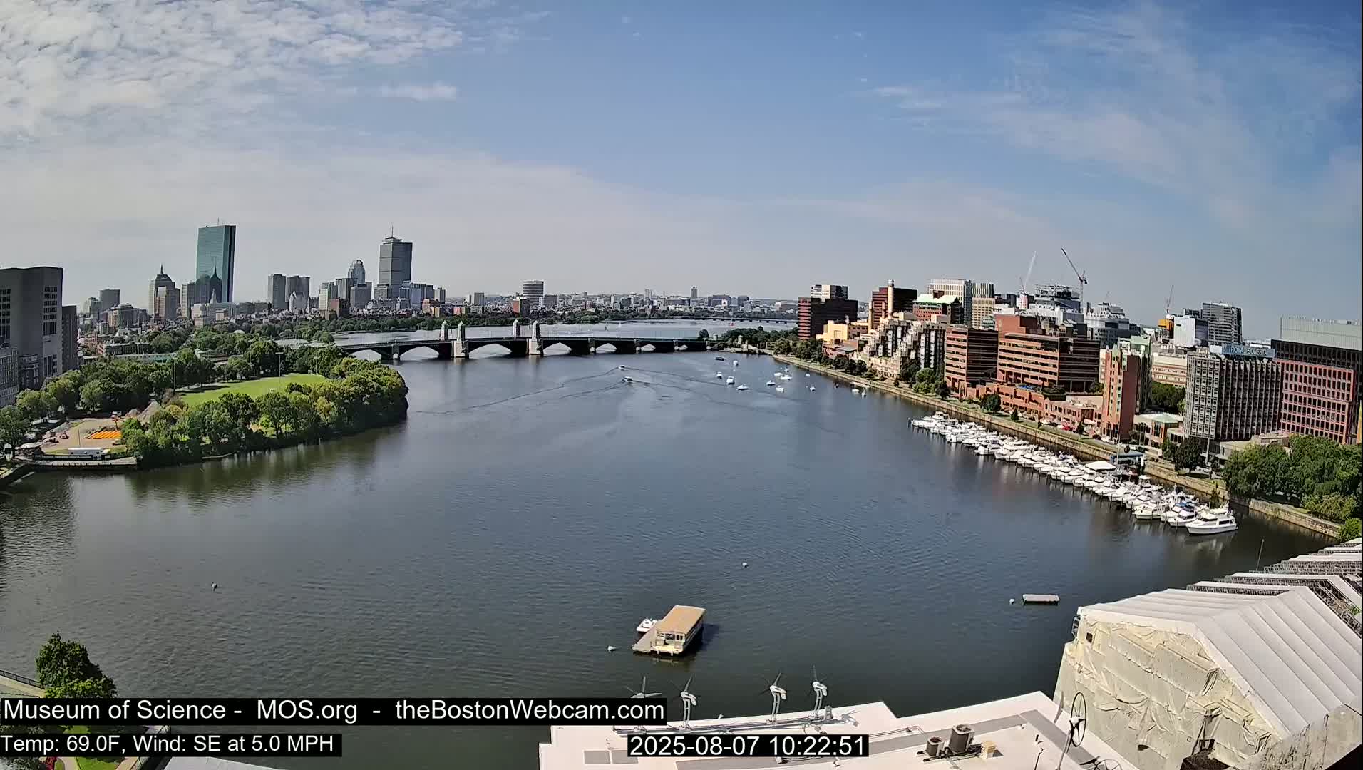 Boston Sky Live Cam - Boston, Massachusetts, USA