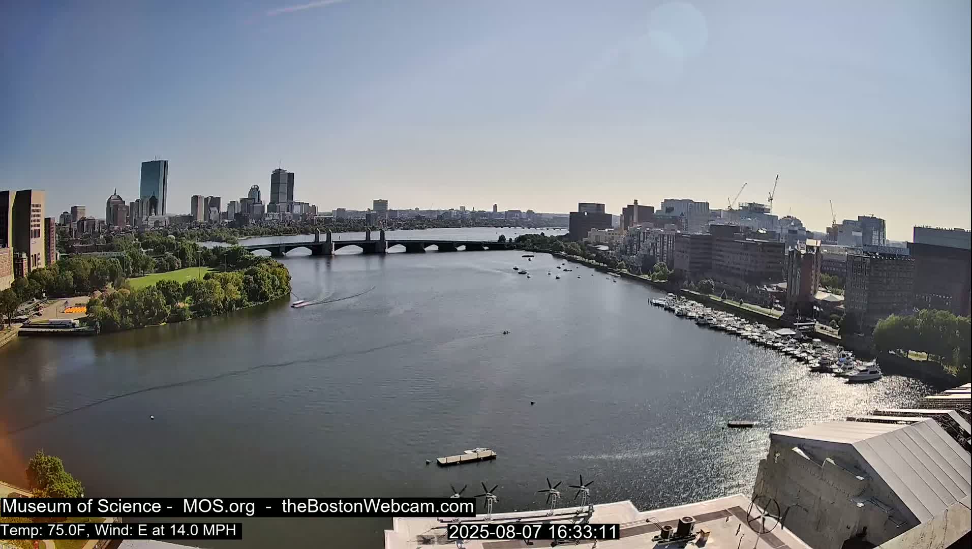 Boston Sky Live Cam - Boston, Massachusetts, USA