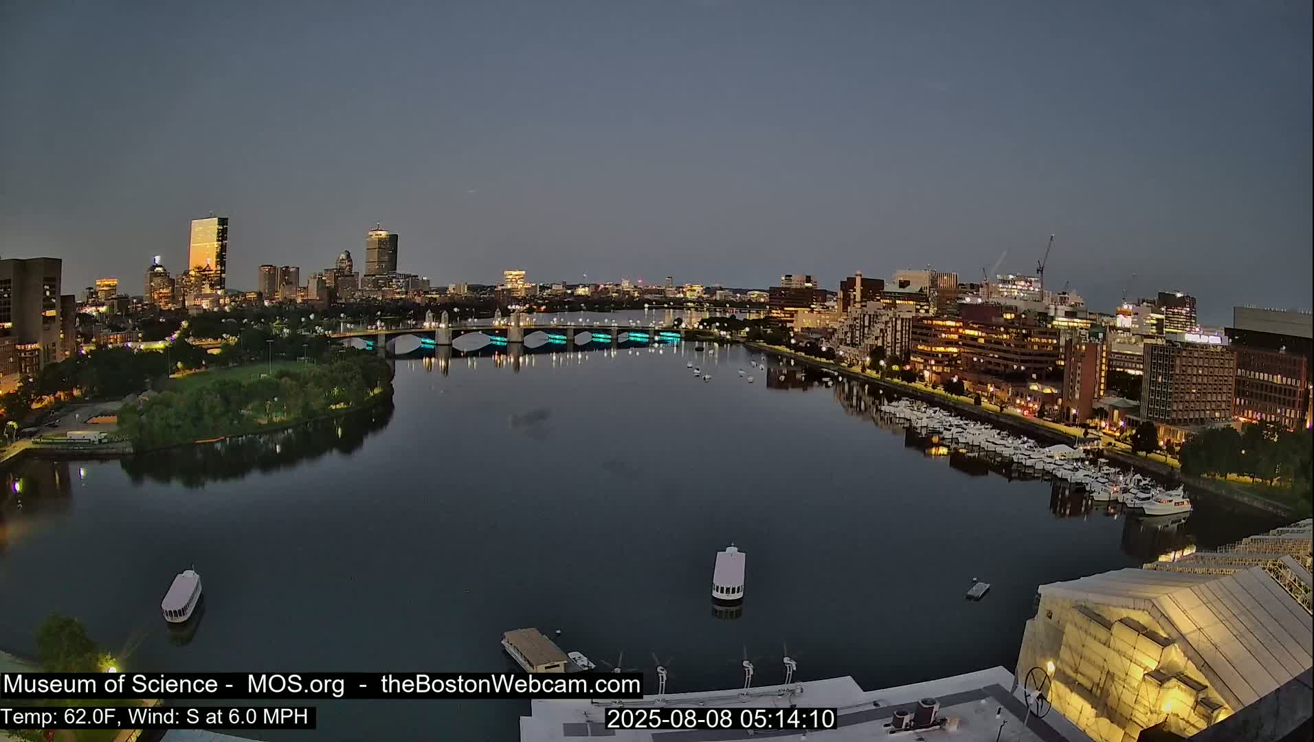 Boston Sky Live Cam - Boston, Massachusetts, USA