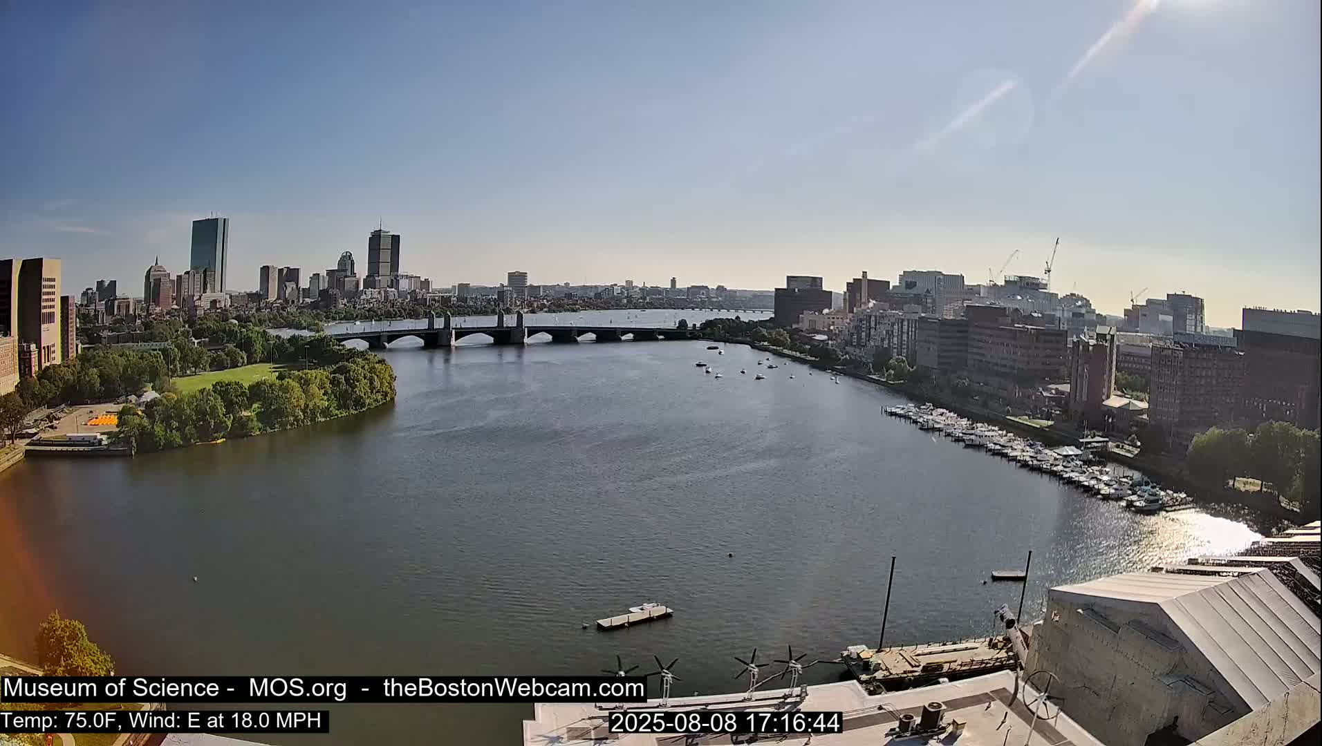 Boston Sky Live Cam - Boston, Massachusetts, USA