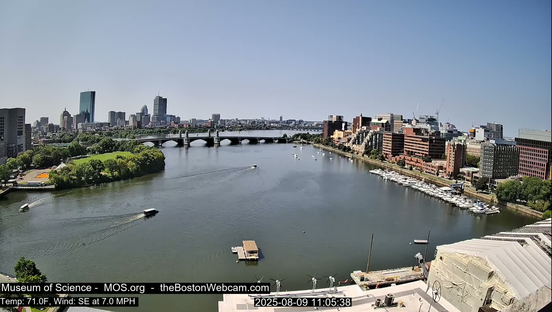 Boston Sky Live Cam - Boston, Massachusetts, USA