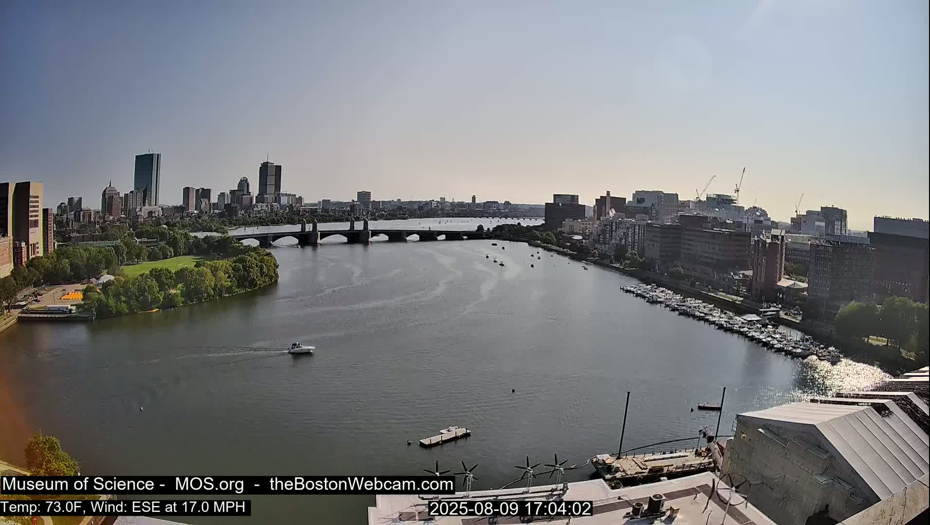 Boston Sky Live Cam - Boston, Massachusetts, USA
