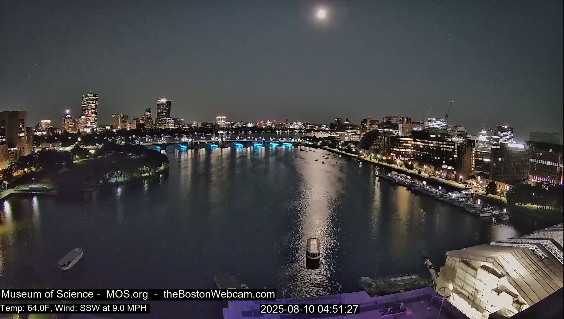 Boston Sky Live Cam - Boston, Massachusetts, USA