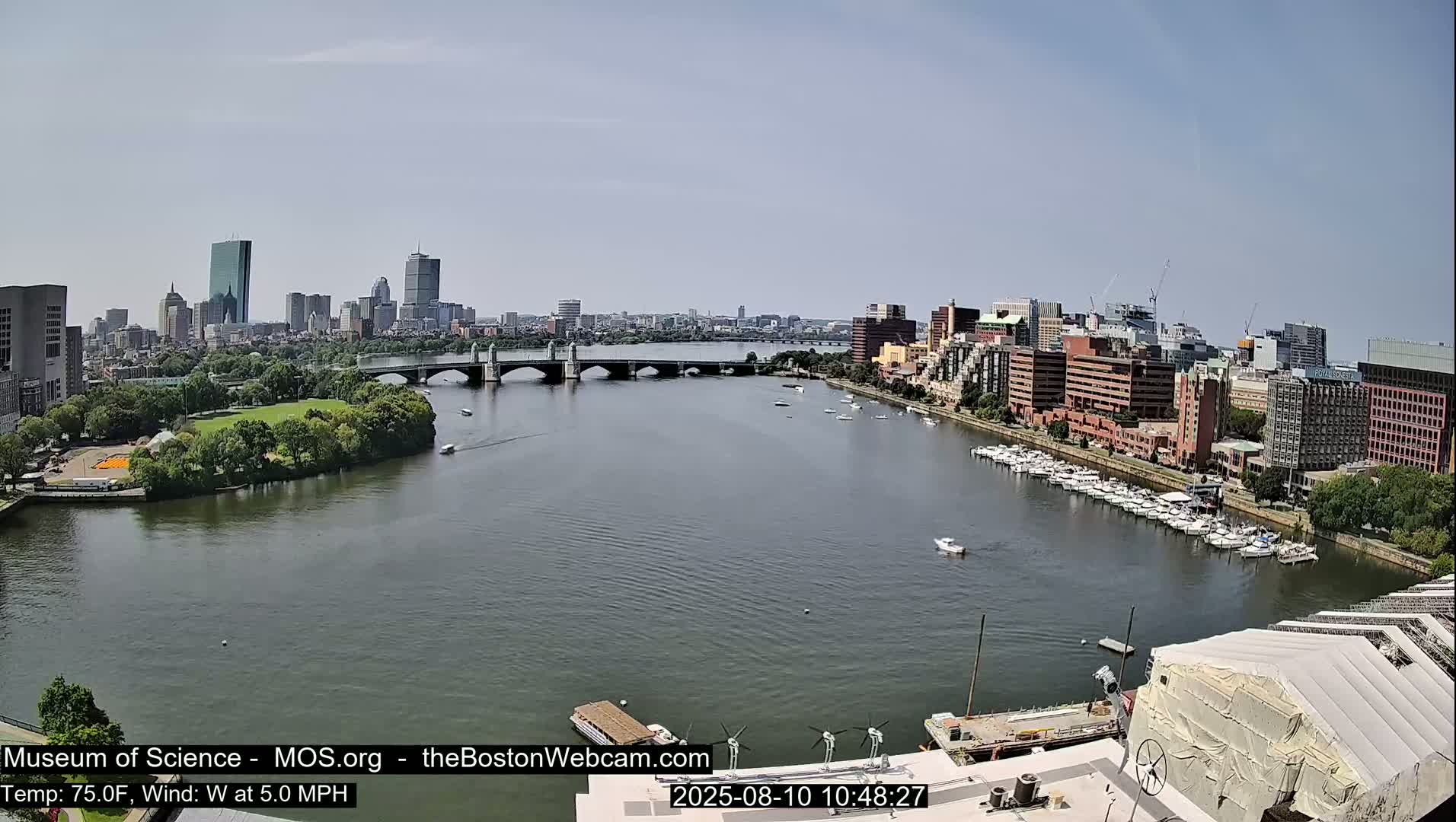 Boston Sky Live Cam - Boston, Massachusetts, USA
