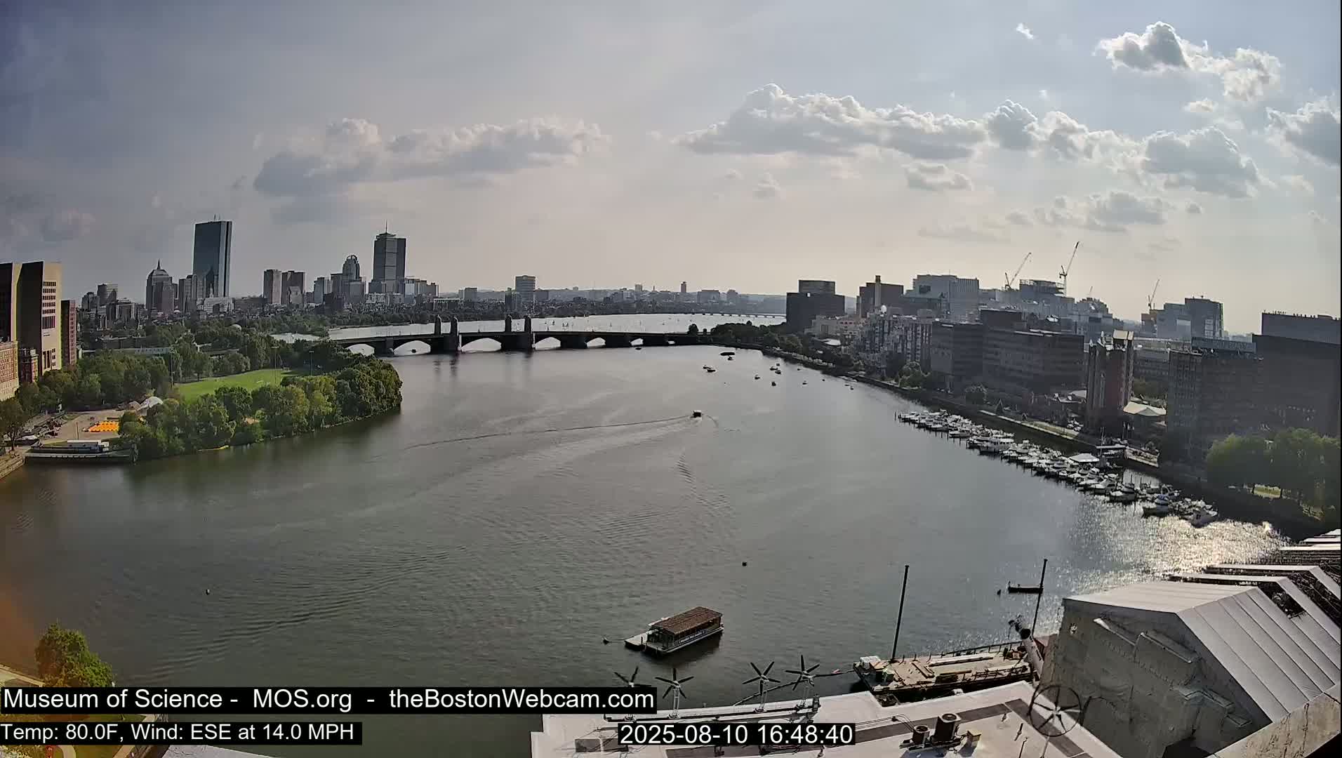 Boston Sky Live Cam - Boston, Massachusetts, USA