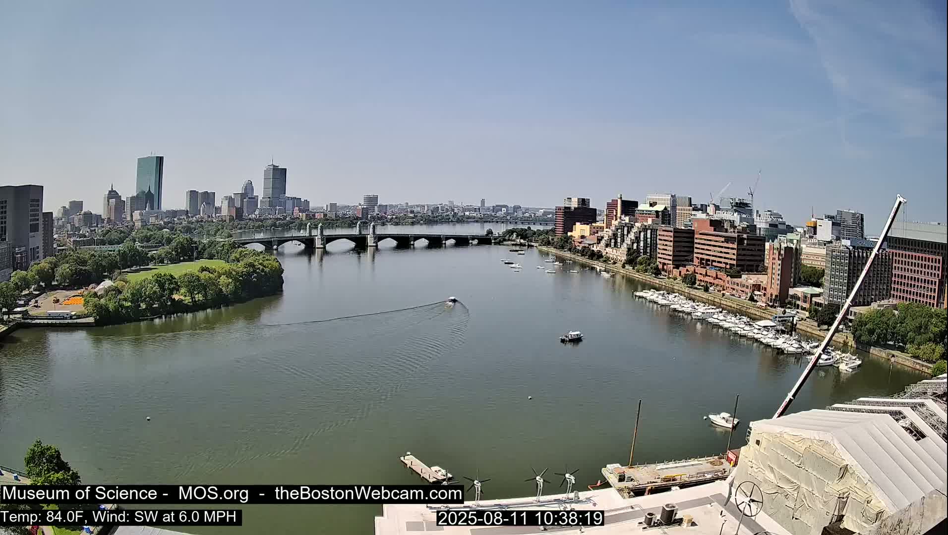 Boston Sky Live Cam - Boston, Massachusetts, USA