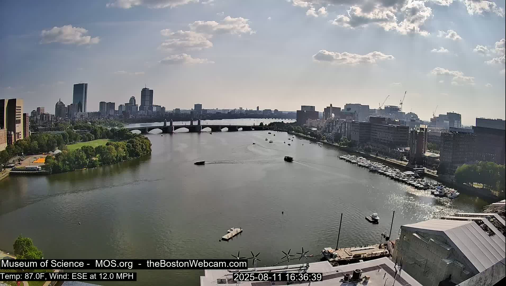 Boston Sky Live Cam - Boston, Massachusetts, USA