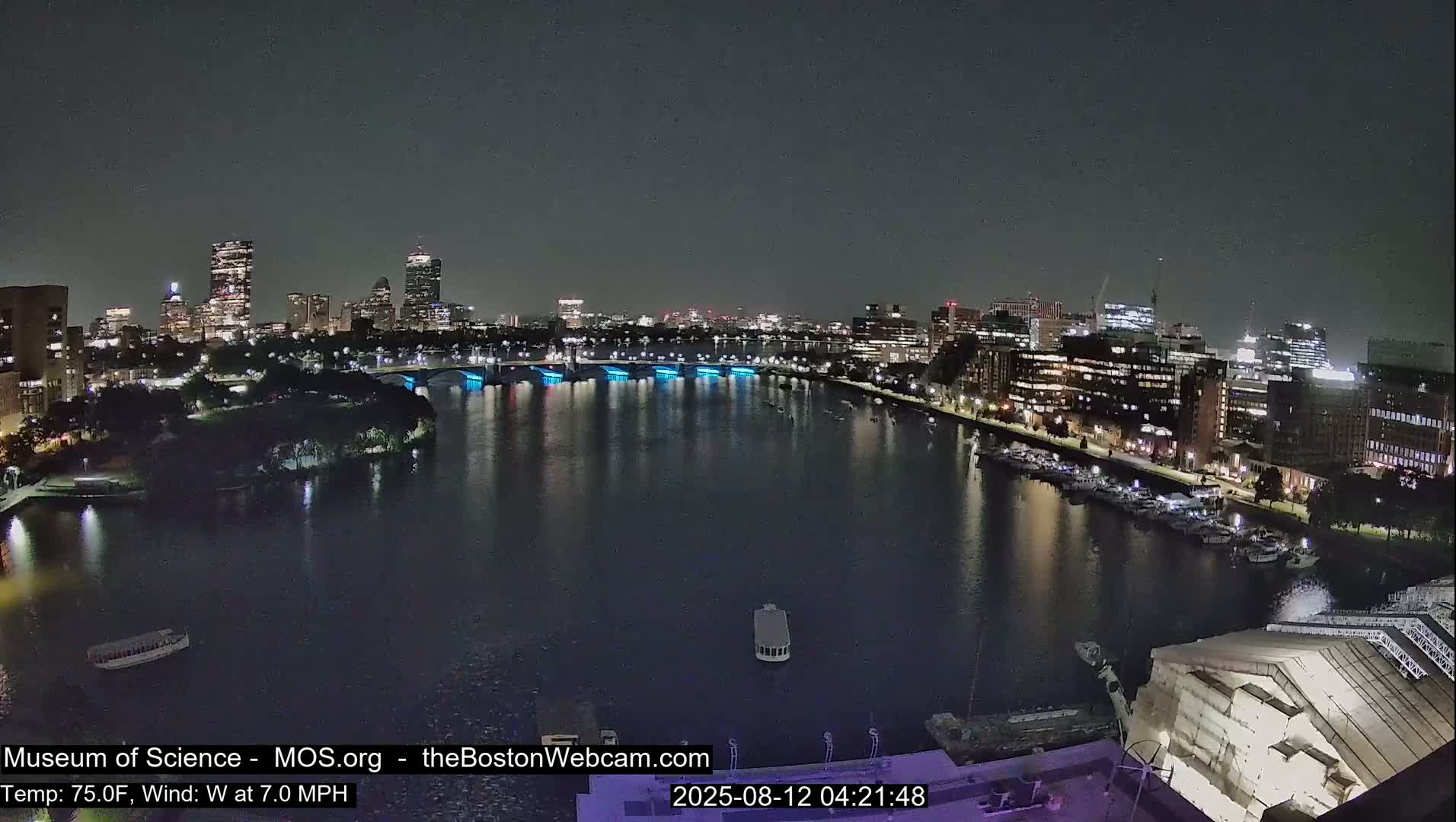Boston Sky Live Cam - Boston, Massachusetts, USA