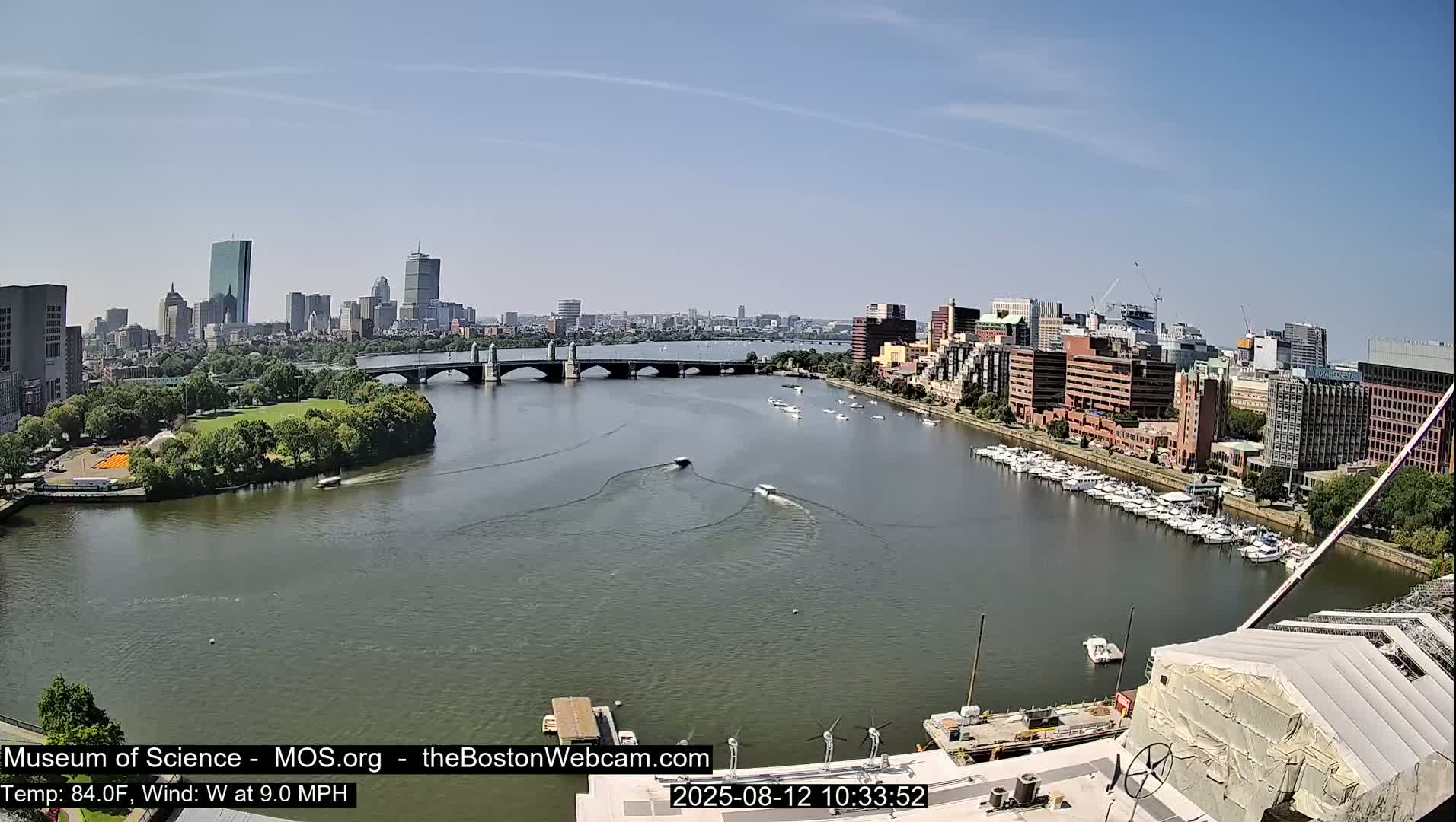 Boston Sky Live Cam - Boston, Massachusetts, USA