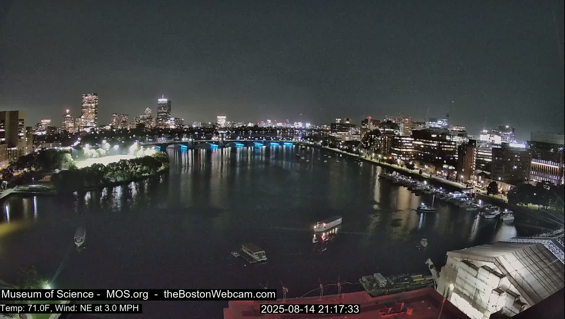 Boston Sky Live Cam - Boston, Massachusetts, USA