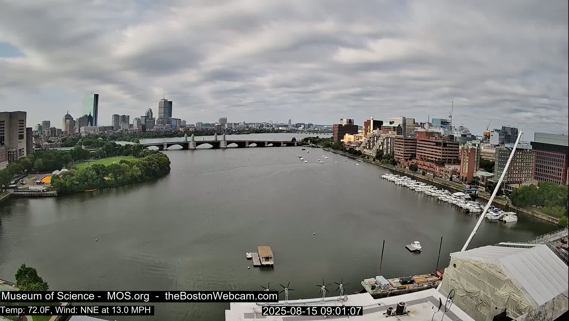 Boston Sky Live Cam - Boston, Massachusetts, USA