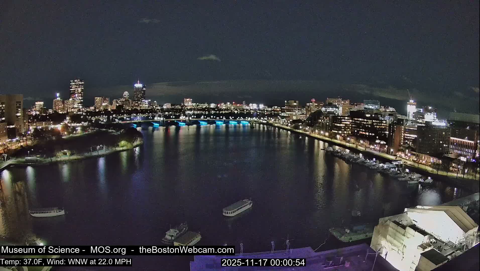 Boston Sky Live Cam - Boston, Massachusetts, USA