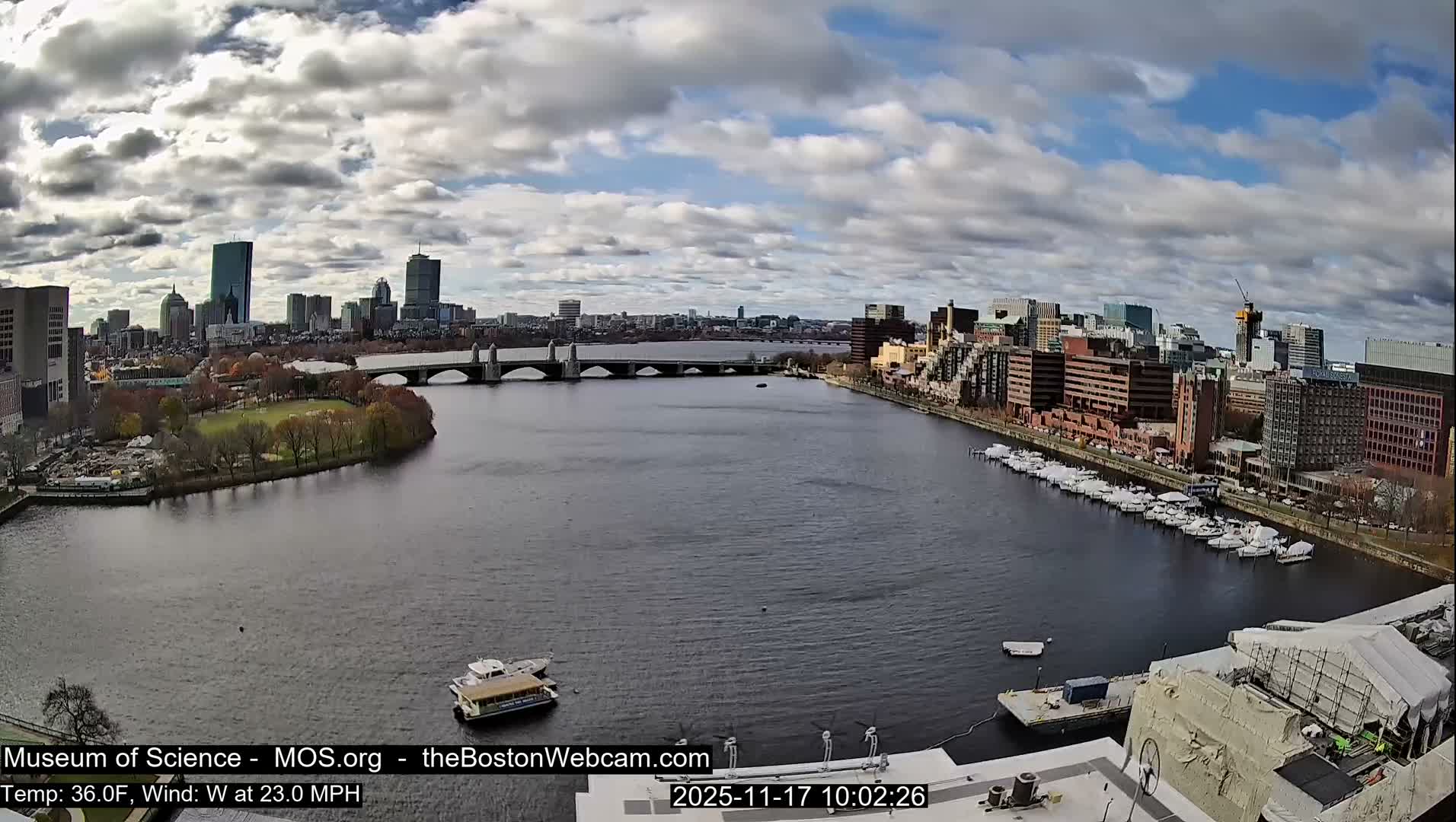 Boston Sky Live Cam - Boston, Massachusetts, USA