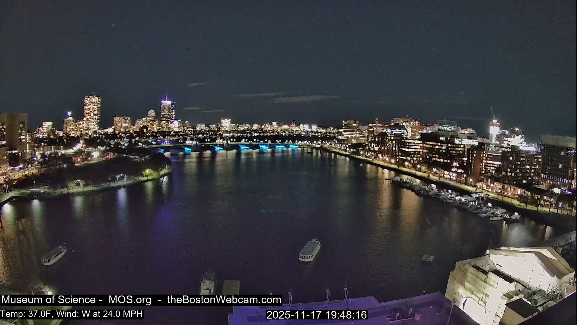 Boston Sky Live Cam - Boston, Massachusetts, USA
