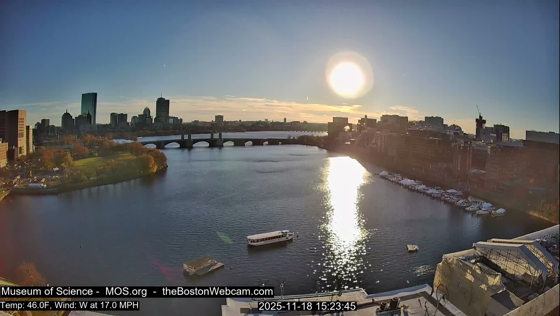 Boston Sky Live Cam - Boston, Massachusetts, USA