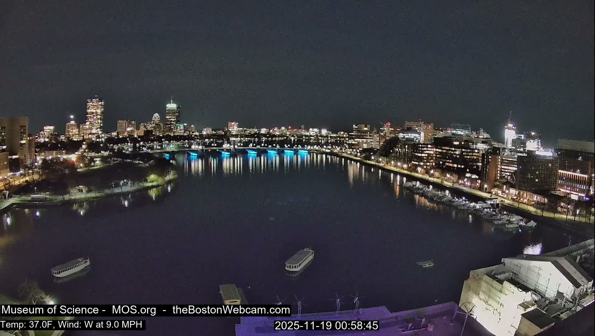 Boston Sky Live Cam - Boston, Massachusetts, USA