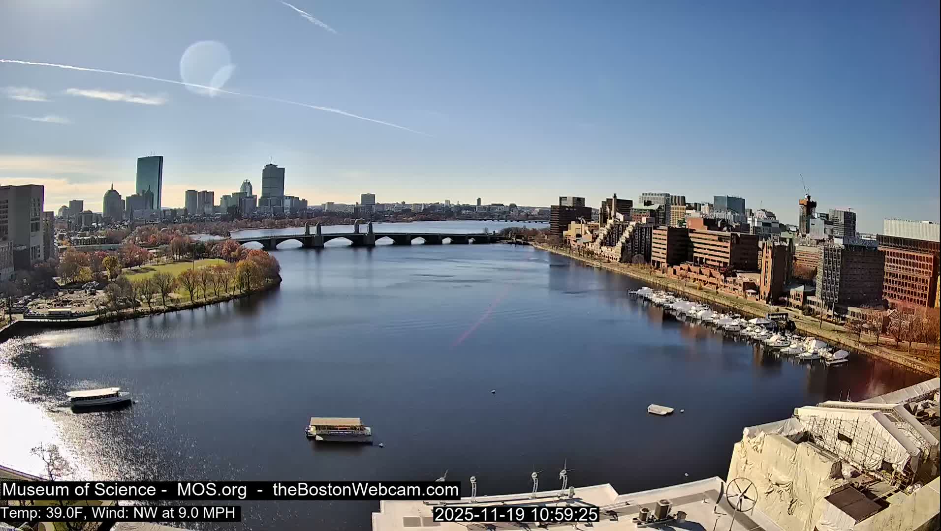Boston Sky Live Cam - Boston, Massachusetts, USA