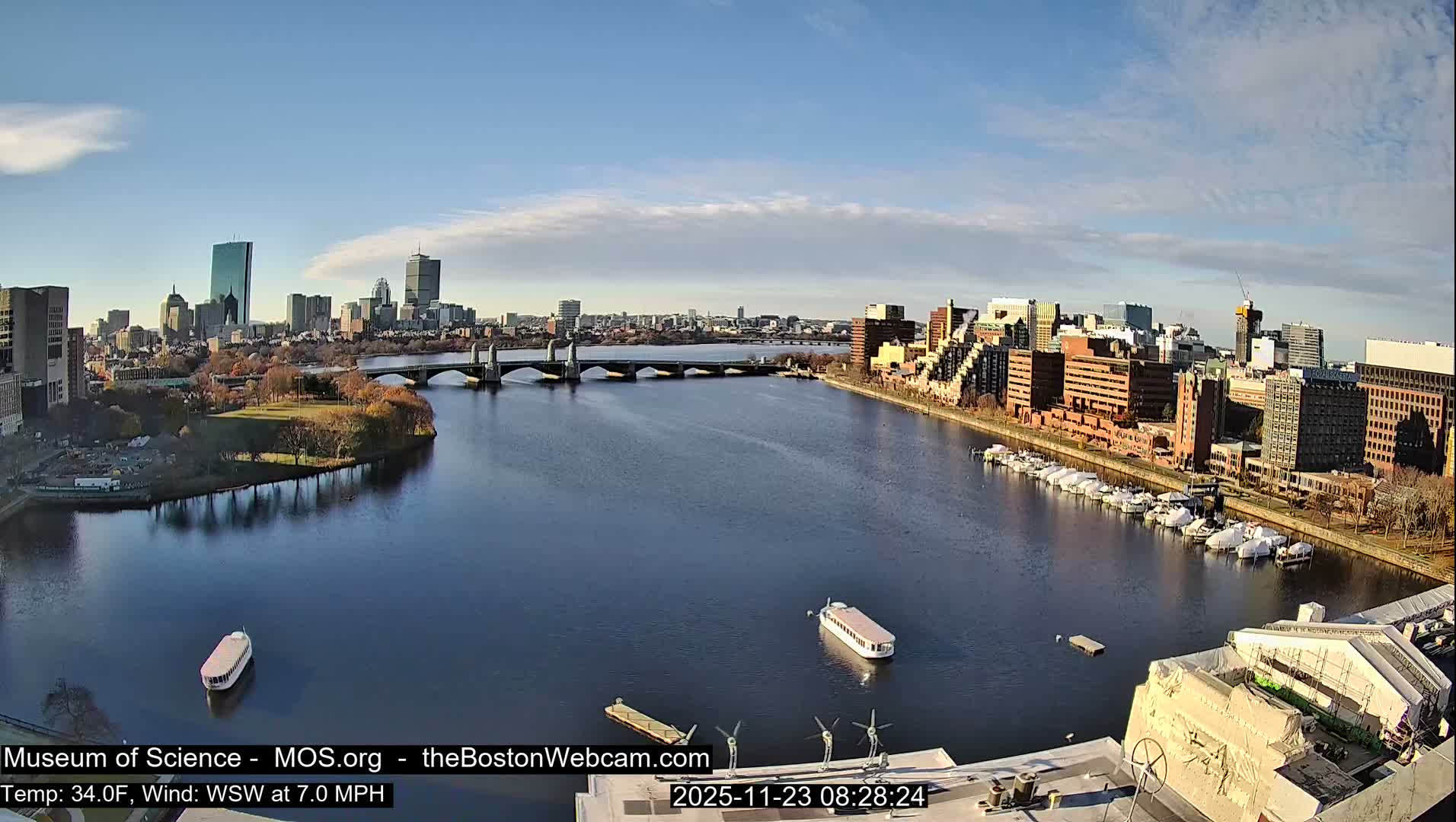 Boston Sky Live Cam - Boston, Massachusetts, USA