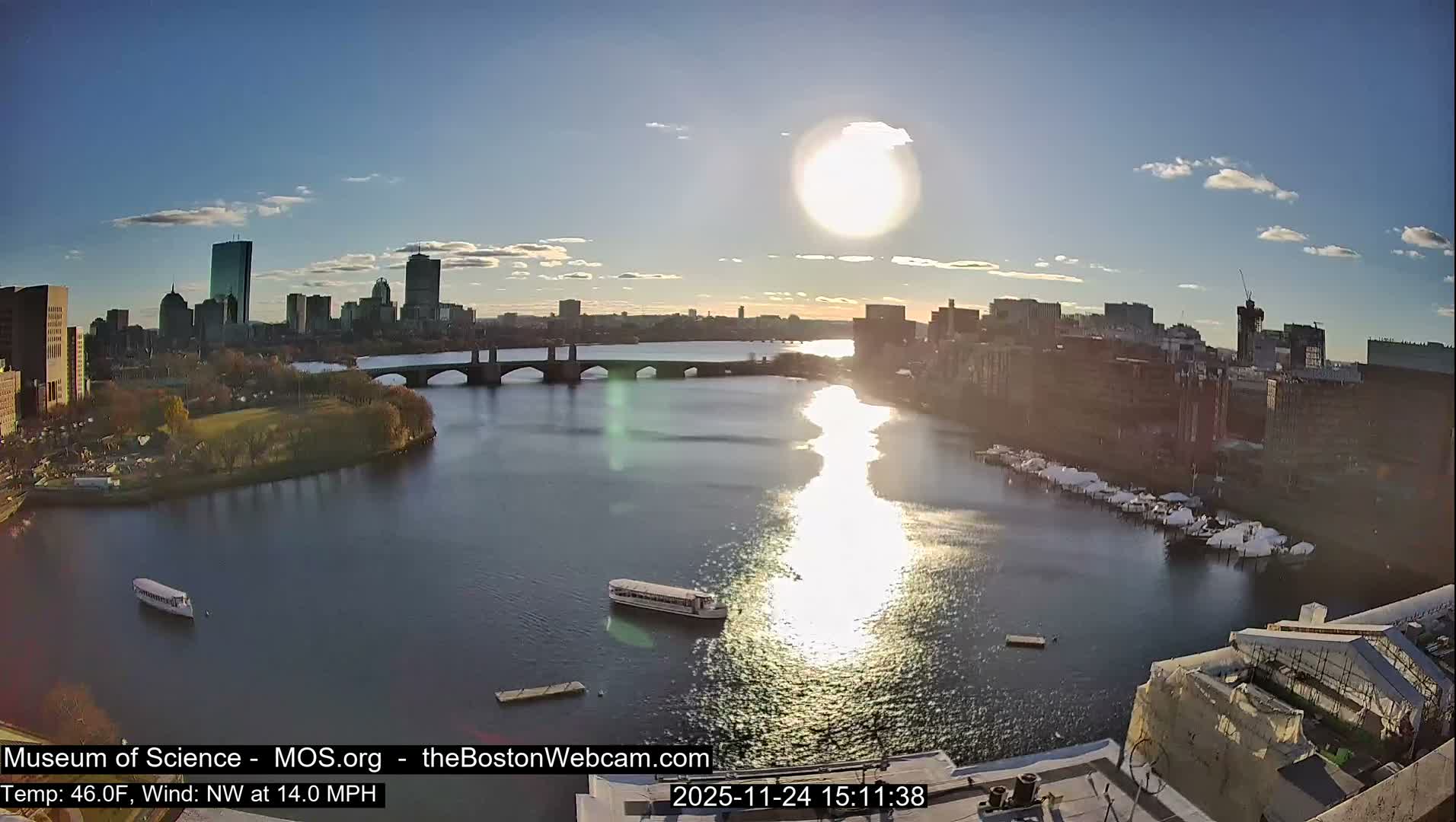 Boston Sky Live Cam - Boston, Massachusetts, USA
