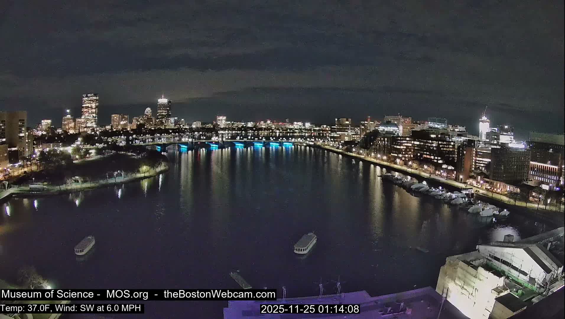 Boston Sky Live Cam - Boston, Massachusetts, USA