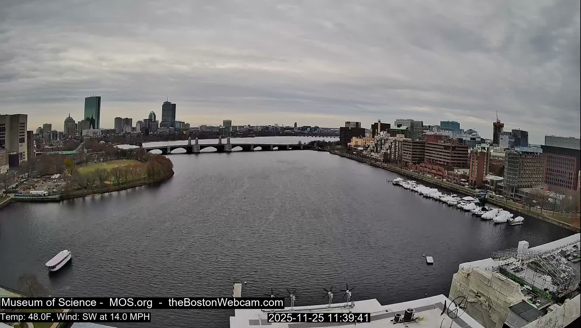 Boston Sky Live Cam - Boston, Massachusetts, USA