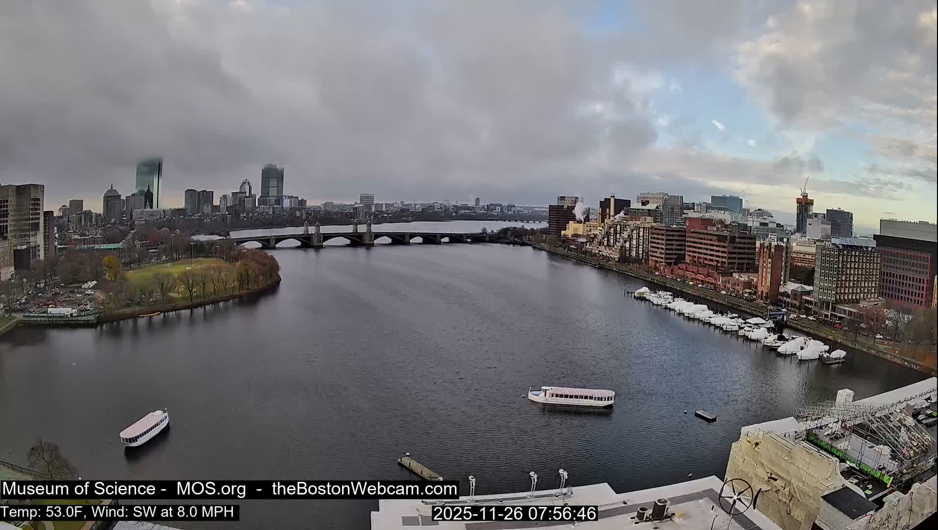 Boston Sky Live Cam - Boston, Massachusetts, USA