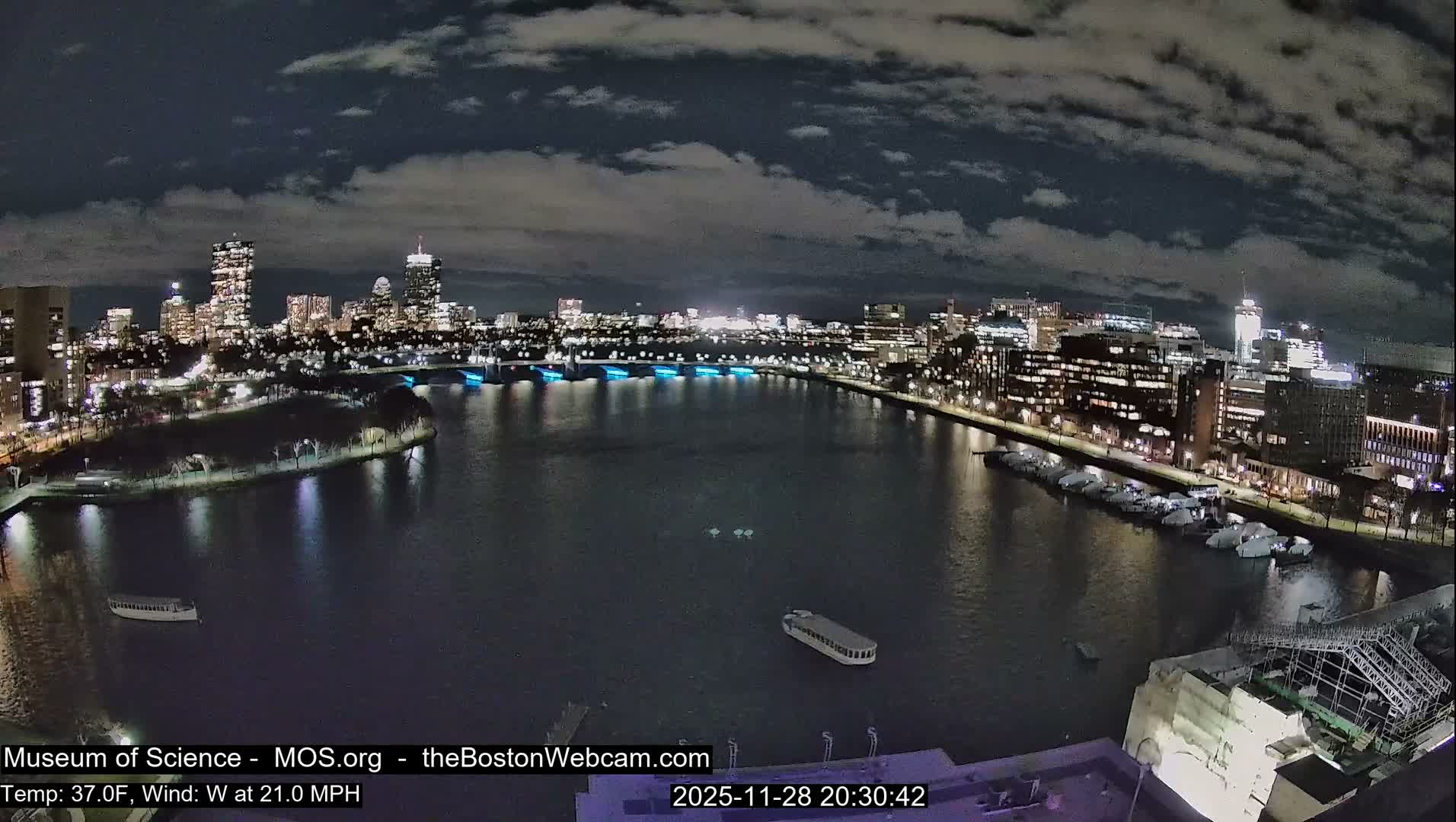Boston Sky Live Cam - Boston, Massachusetts, USA
