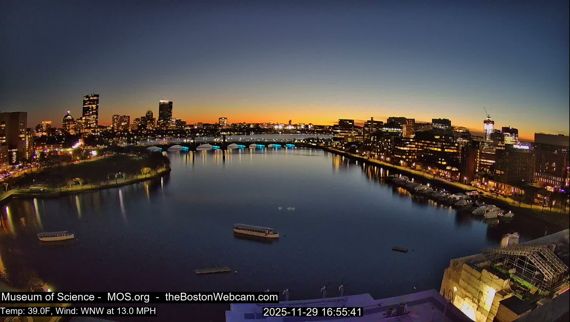 Boston Sky Live Cam - Boston, Massachusetts, USA