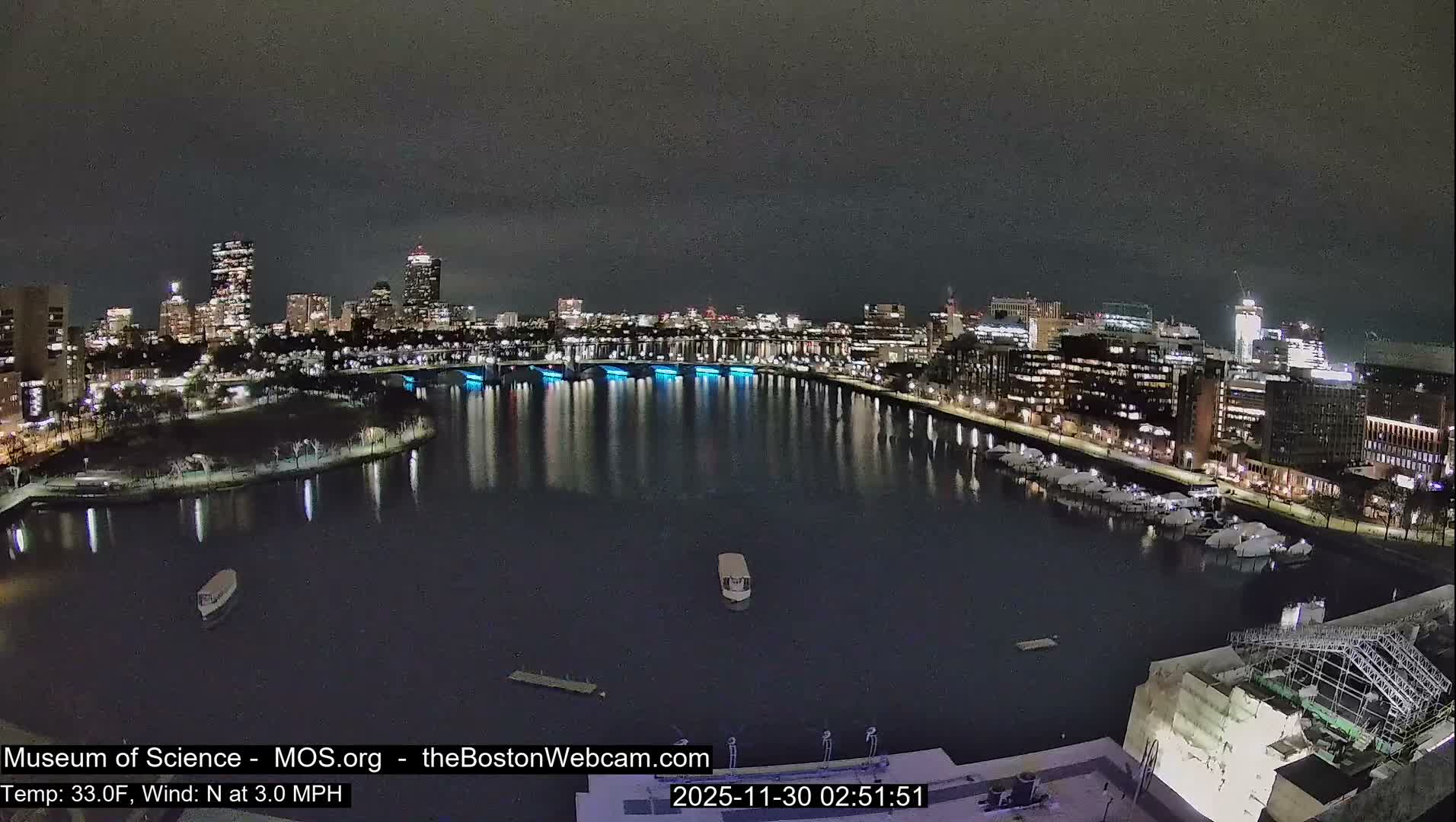 Boston Sky Live Cam - Boston, Massachusetts, USA