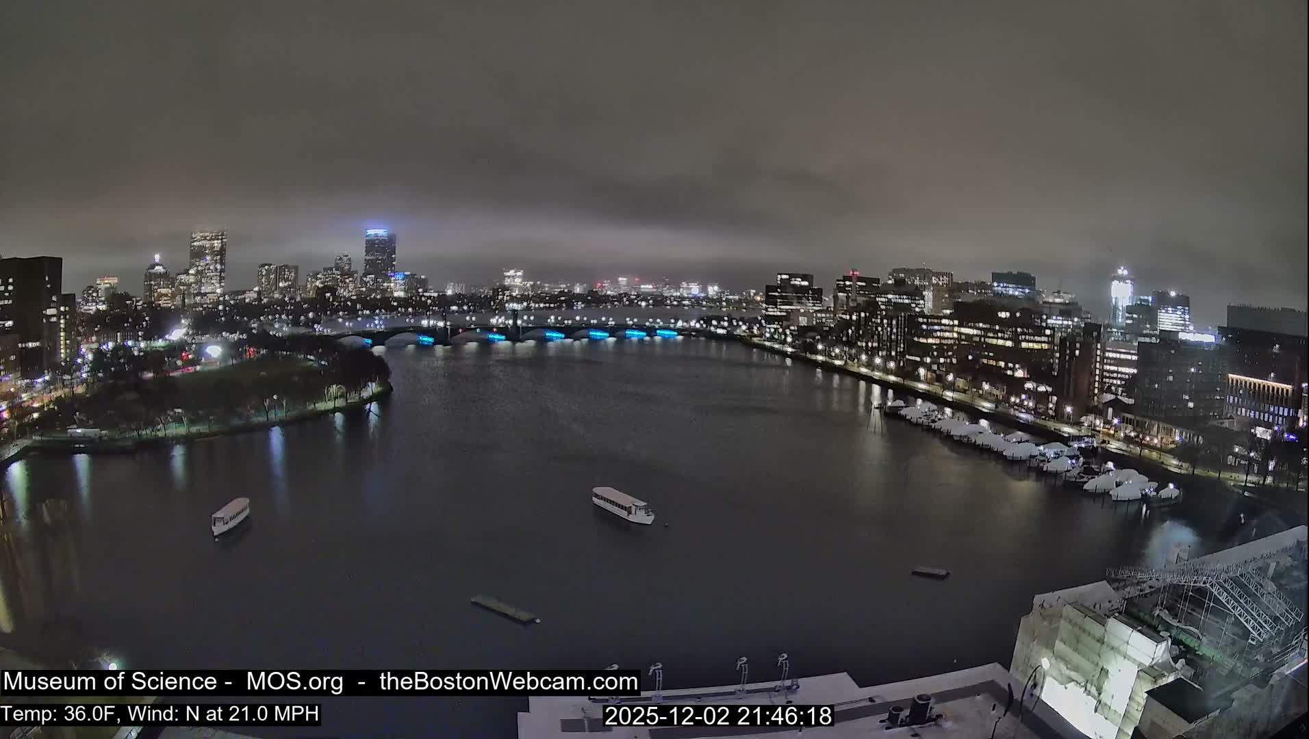 Boston Sky Live Cam - Boston, Massachusetts, USA