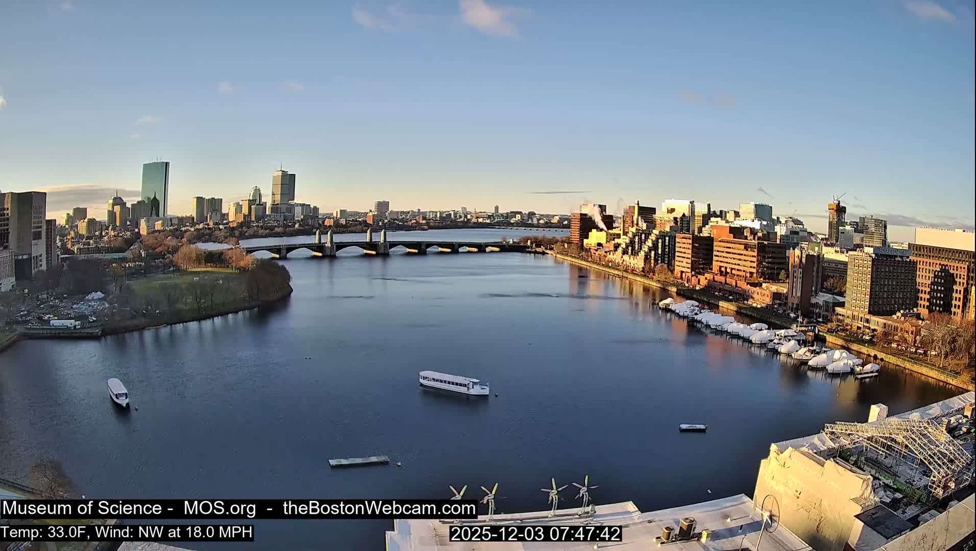 Boston Sky Live Cam - Boston, Massachusetts, USA