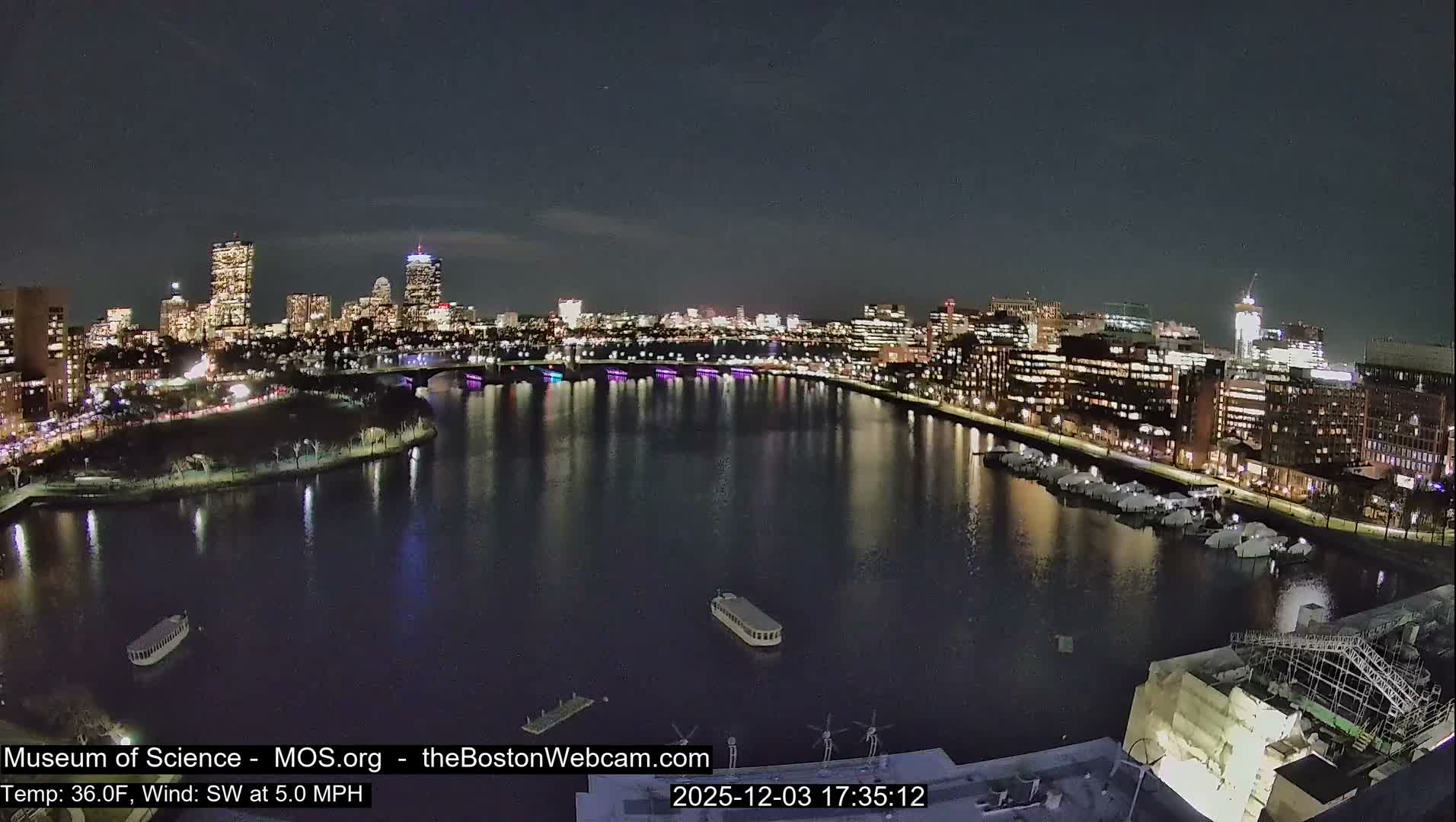 Boston Sky Live Cam - Boston, Massachusetts, USA