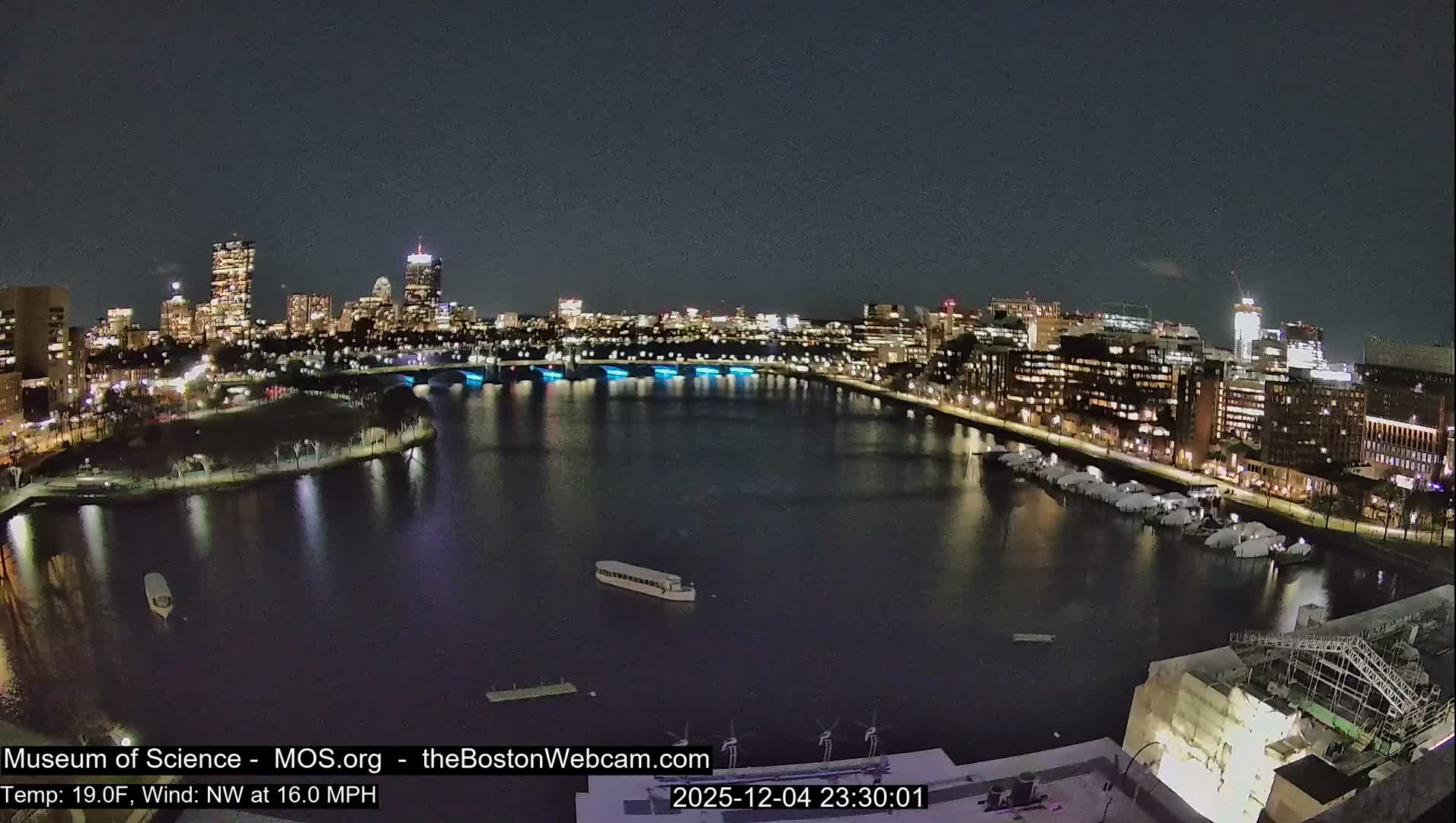 Boston Sky Live Cam - Boston, Massachusetts, USA