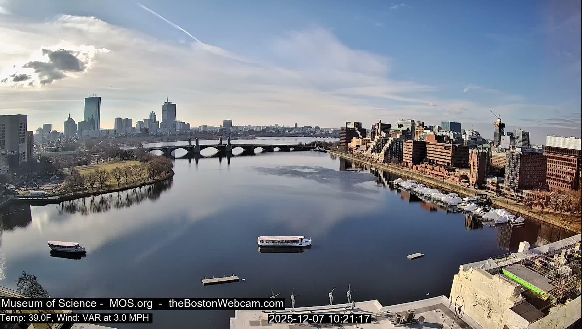 Boston Sky Live Cam - Boston, Massachusetts, USA